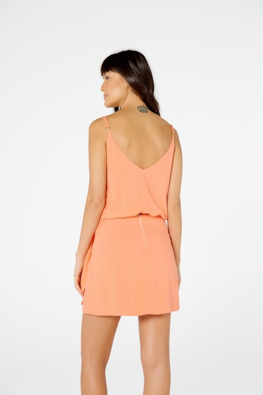 Imagem do produto Saia Curta Amarracao Liso Color Ver23