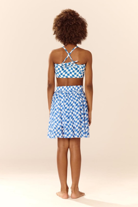 Imagem do produto Saia De Tule Xadrez (Inf)