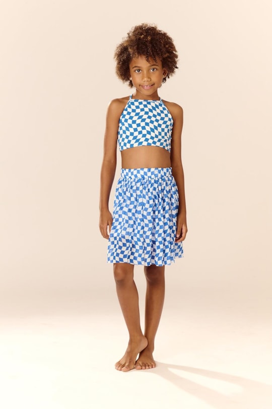 Imagem do produto Saia De Tule Xadrez (Inf)