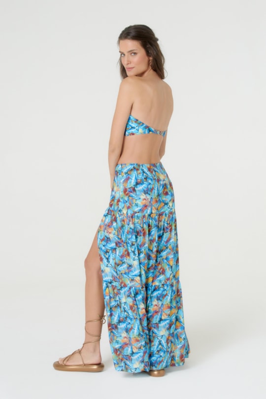 Imagem do produto Saia Fenda Dani Wing Blue