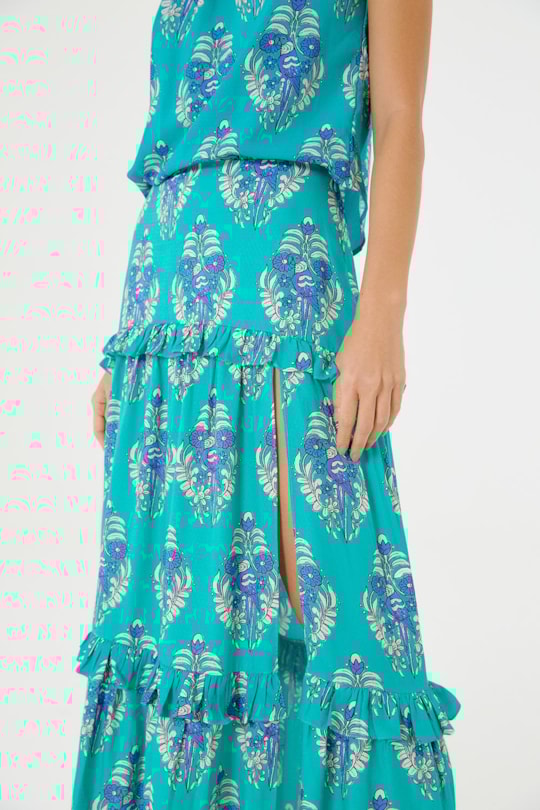 Imagem do produto Saia Longa Fenda Harmonia