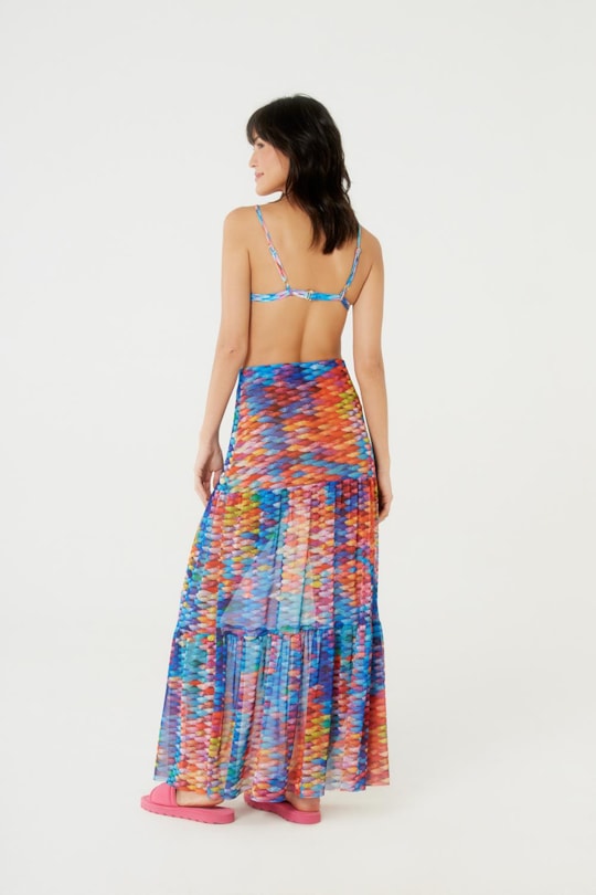 Imagem do produto Saia Longa Tule Escama