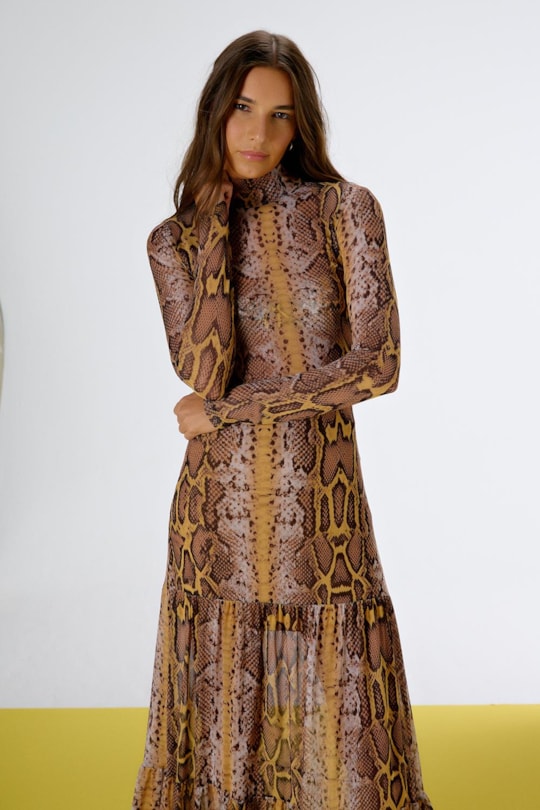 Imagem do produto Saia Longa Tule Snake