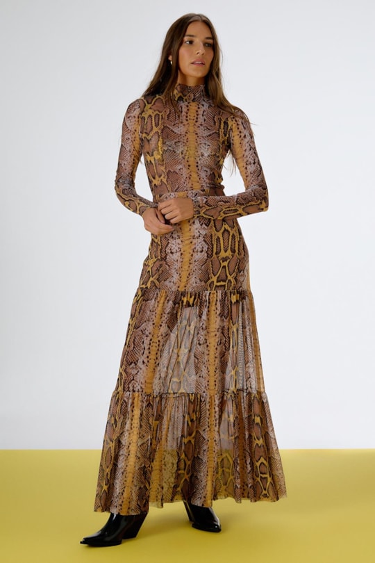 Imagem do produto Saia Longa Tule Snake