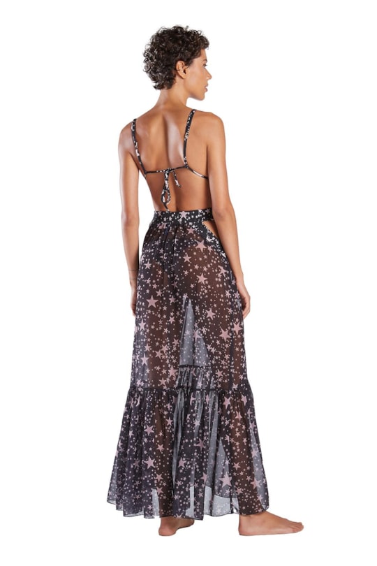 Imagem do produto Saia Longa Vazada Poeira Estelar