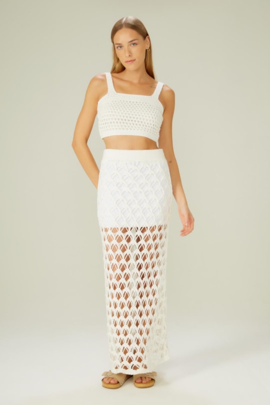 Saia Midi Tricot