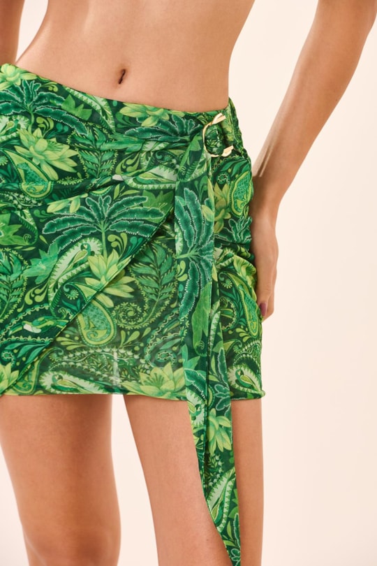 Imagem do produto Saia Mini Tule Florest Verde