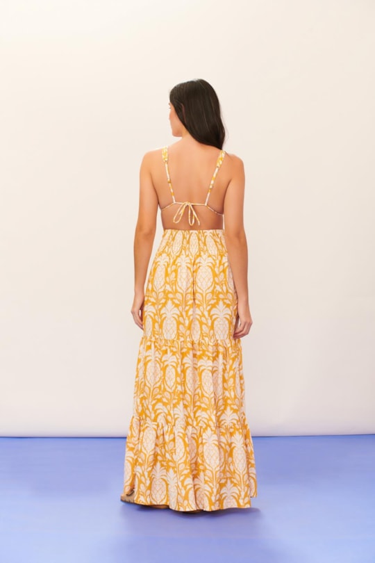 Imagem do produto Saia Pala Lastex Seiva Doce Amarela