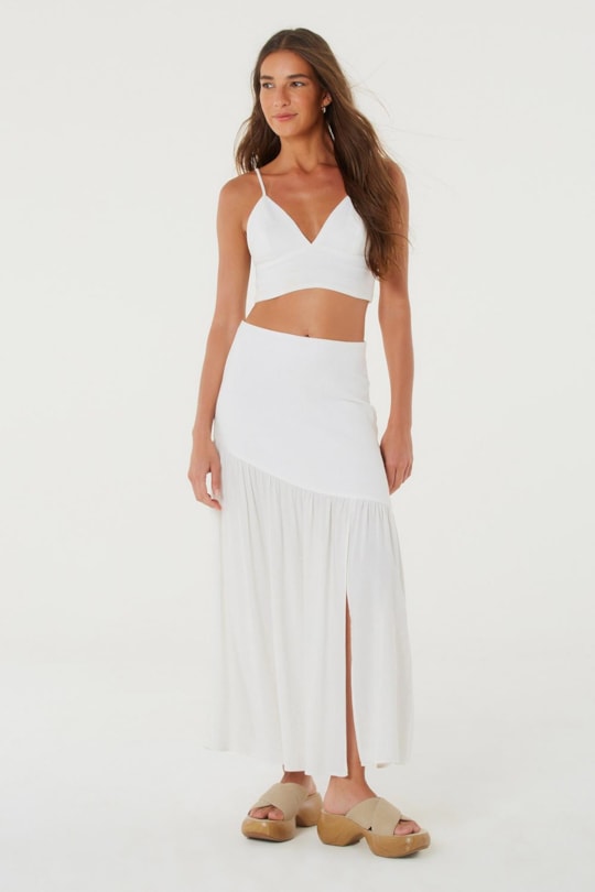 Imagem do produto Saia Pala Mix Tecidos Liso