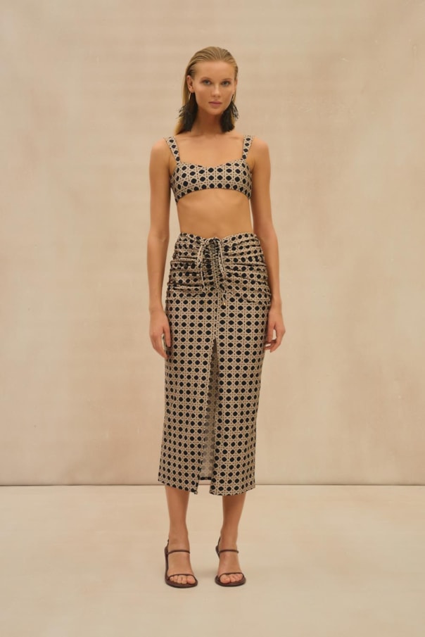 Saia Pareo Estampa Kona