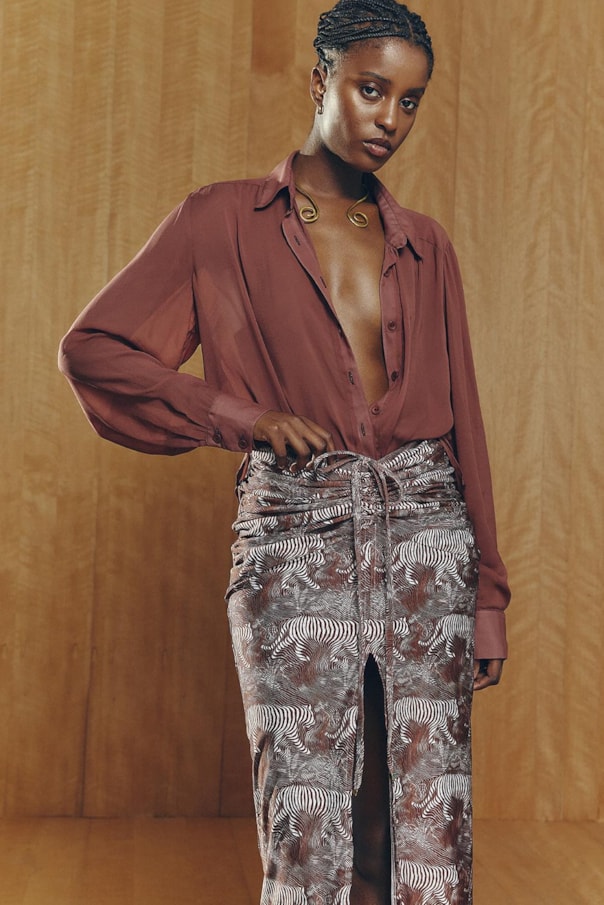 Saia Pareo Estampa Nebulosa