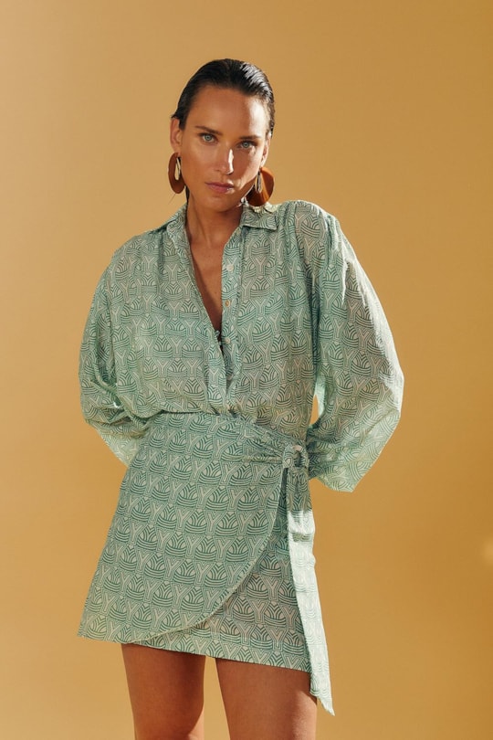 Saia Transpasse Estampa y