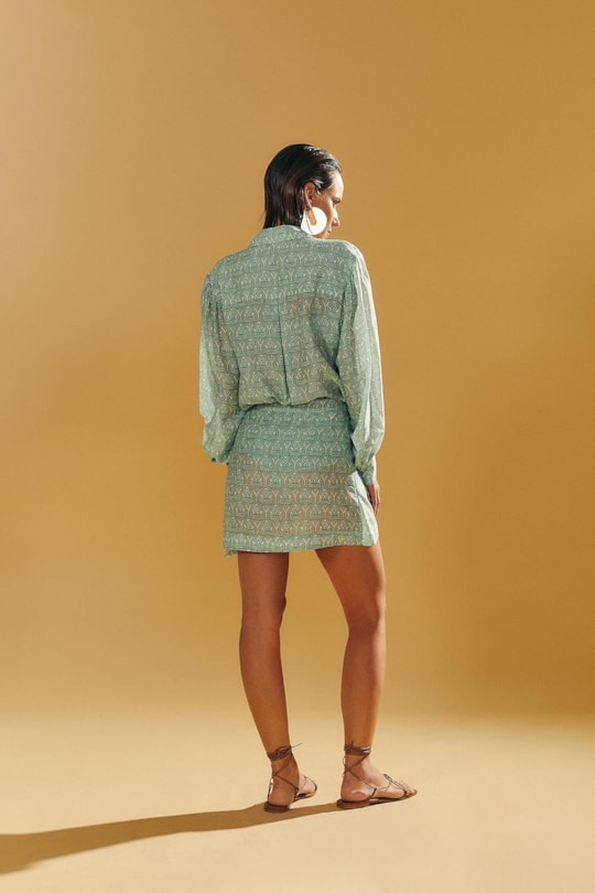 Saia Transpasse Estampa y