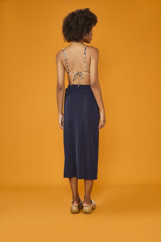 Imagem do produto Saia Transpasse Jersey Liso Color Inv25