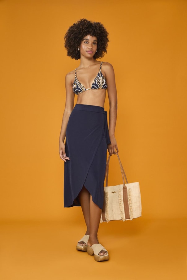 Saia Transpasse Jersey Liso Color Inv25