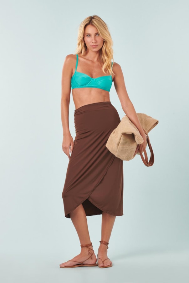 Saia Versace Fluity Liso