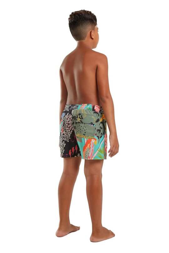 Imagem do produto Short Bari Florestinha Bicolor (Teen)