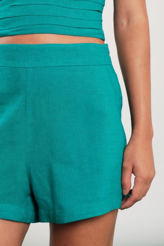 Imagem do produto Short Curto Alfaiataria Liso