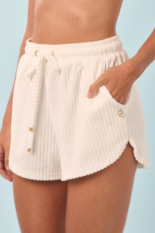 Imagem do produto Short Curto Atoalhado Liso Ver26