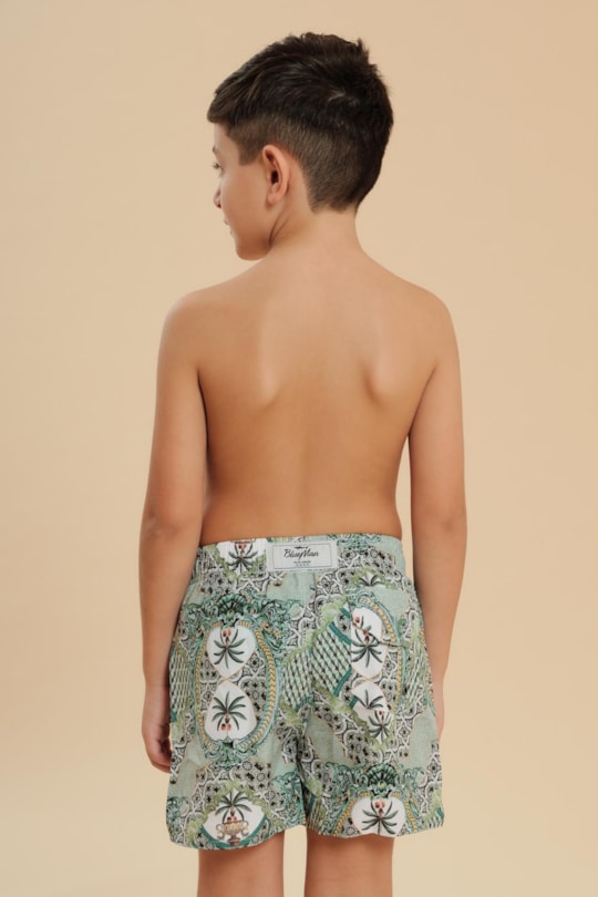 Short Fiji Azulejaria(Inf)