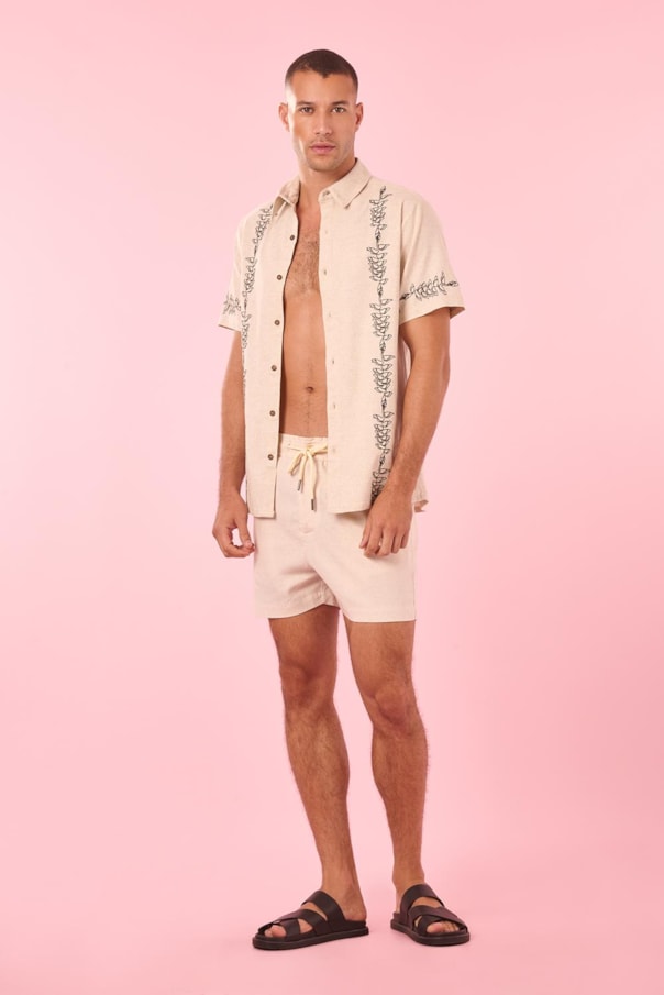 Short Jr Linho