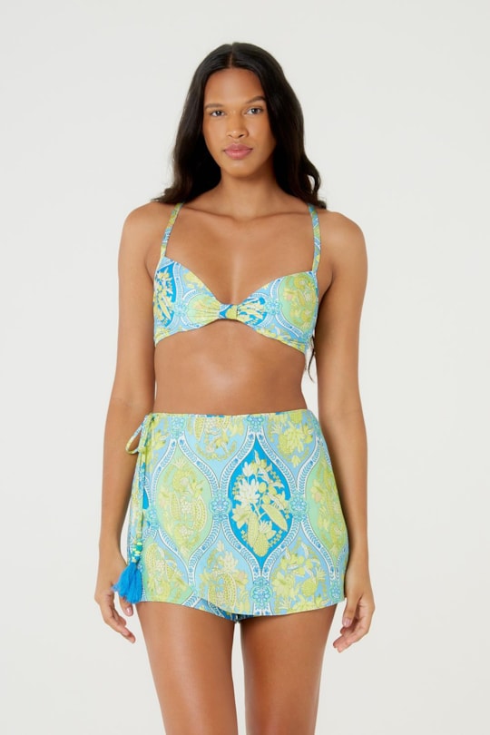 Imagem do produto Short Saia Curta Ponteiras Polen