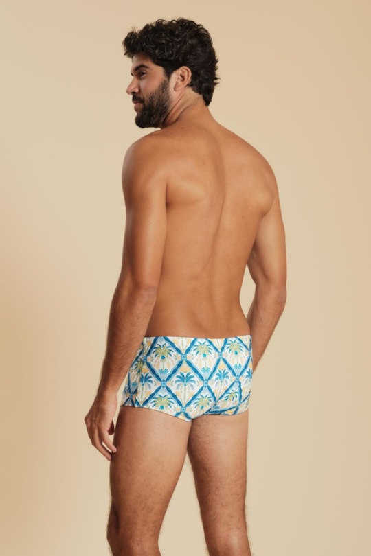 Sunga Army Azulejo Tropical