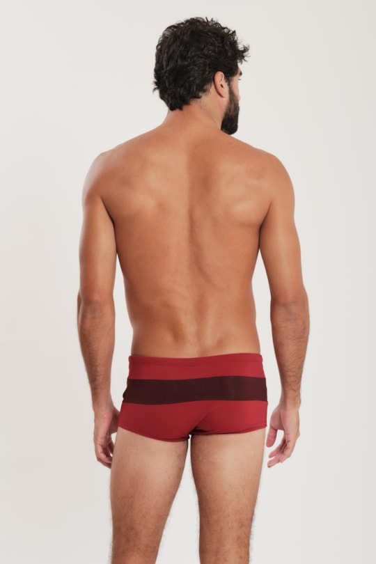 Imagem do produto Sunga Army Crepusculo Bicolor Liso Alto2