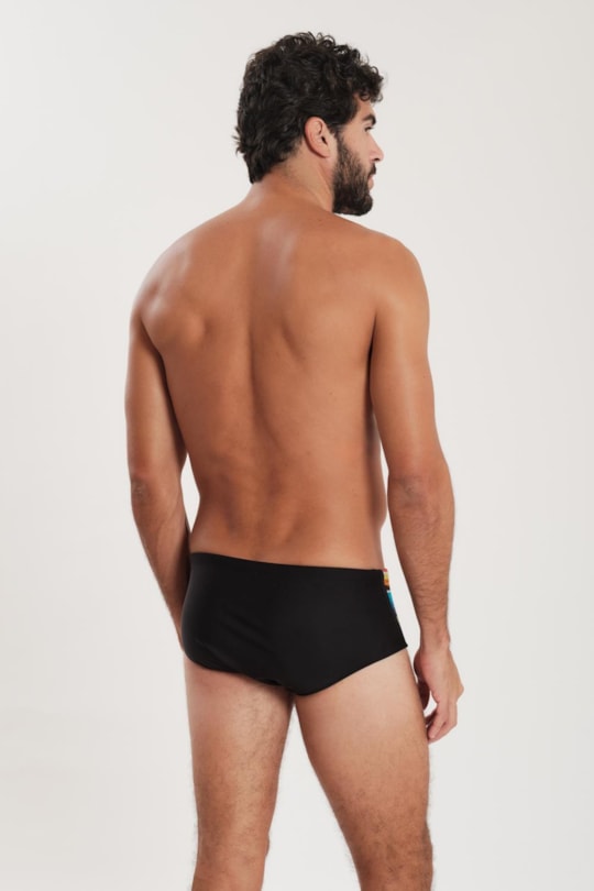 Imagem do produto Sunga Country Lux Listras Rainbow