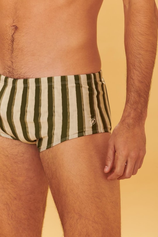 Imagem do produto Sunga New Army Listras Seiva Doce