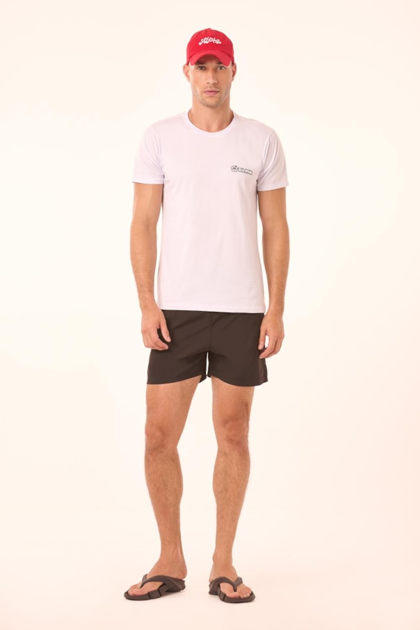 T-Shirt Blmn Hibisco Liso