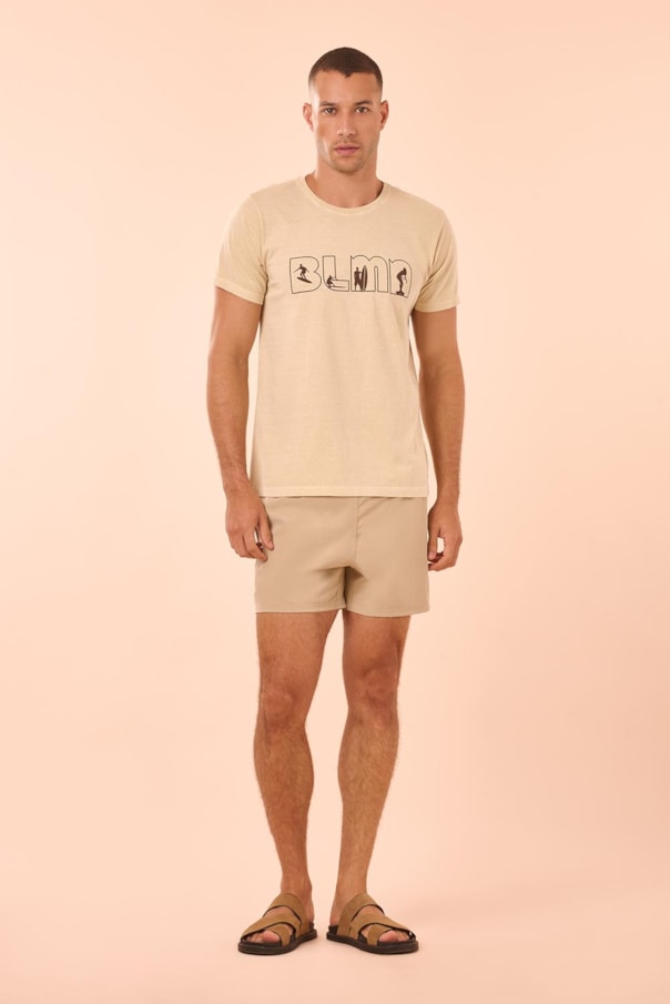 T-Shirt Blmn Surfing Liso