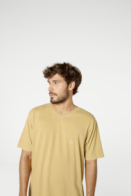 Imagem do produto T-Shirt Gola v Double Face