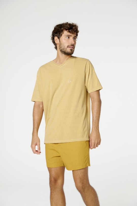 Imagem do produto T-Shirt Gola v Double Face