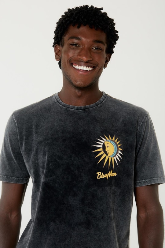 Imagem do produto T-Shirt Marmorizada Sun e Moon