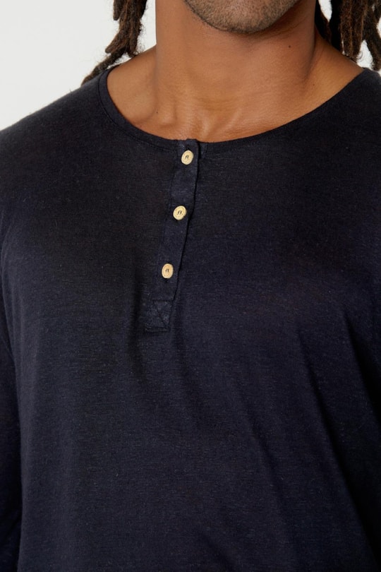 Imagem do produto T-Shirt Ml Henley