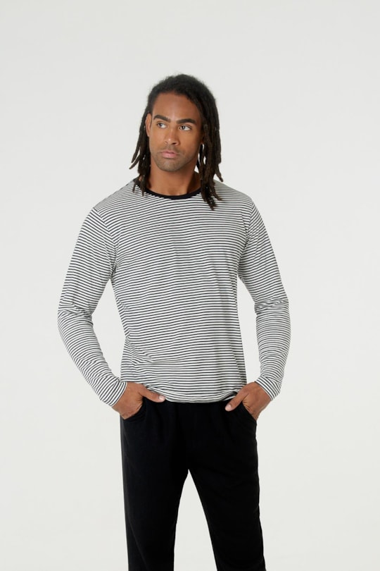 Imagem do produto T-Shirt Ml Mini Stripes