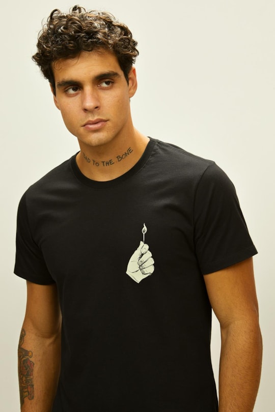 T-Shirt Set Fire Btfg 02