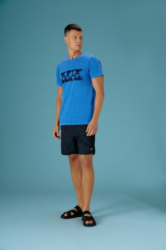 Imagem do produto T-Shirt Silk Coqueiro Blue