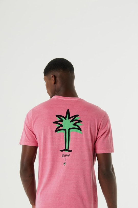 Imagem do produto T-Shirt Silk Cosmic Palm