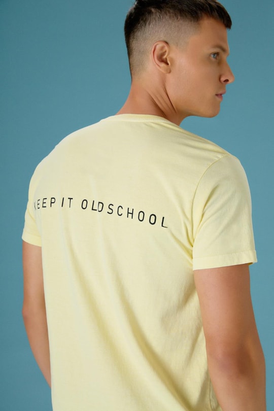 T-Shirt Silk Keep It Old School