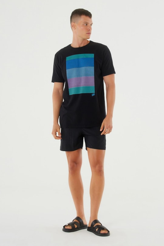 Imagem do produto T-Shirt Silk Lunar Linhas