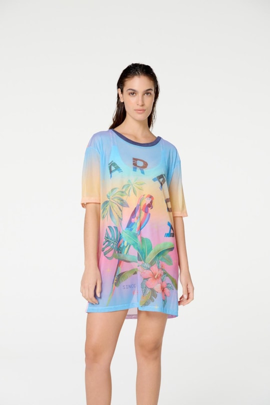 Imagem do produto T-Shirt Tule Degrade Mentos