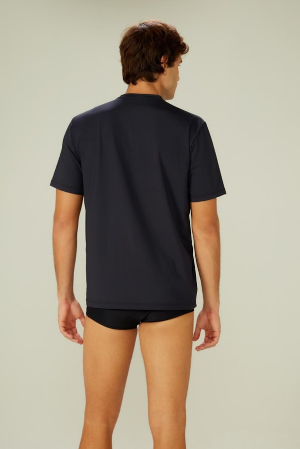 T-Shirt Uv Manga Curta