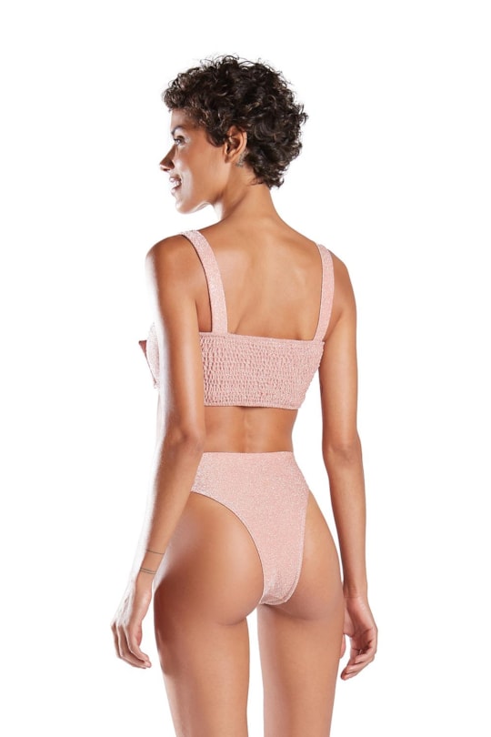 Imagem do produto Tanga Alta Delta Lurex Nude