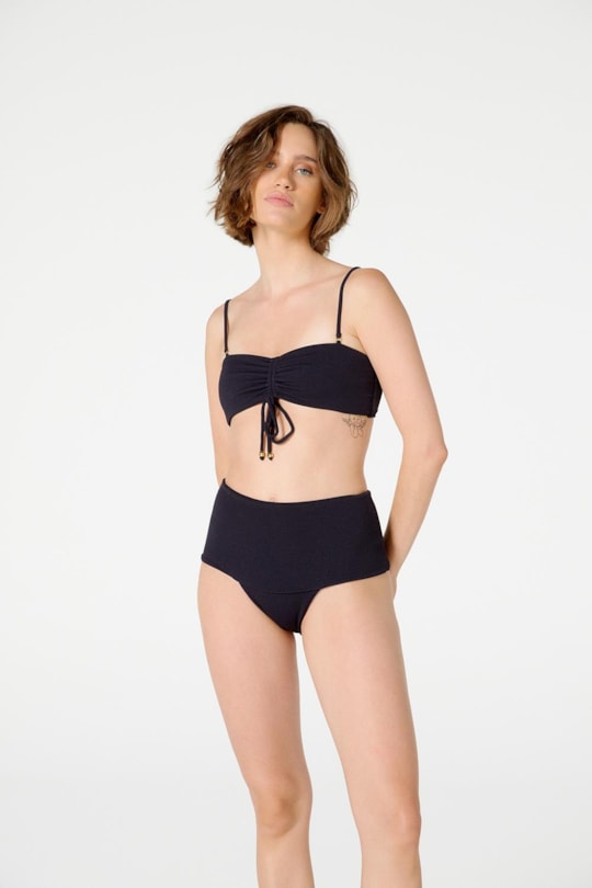 Imagem do produto Tanga Buzios Crispy Preto