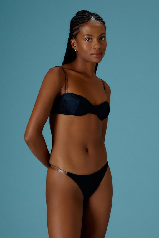 Imagem do produto Tanga Candy Lateral Couro Liso