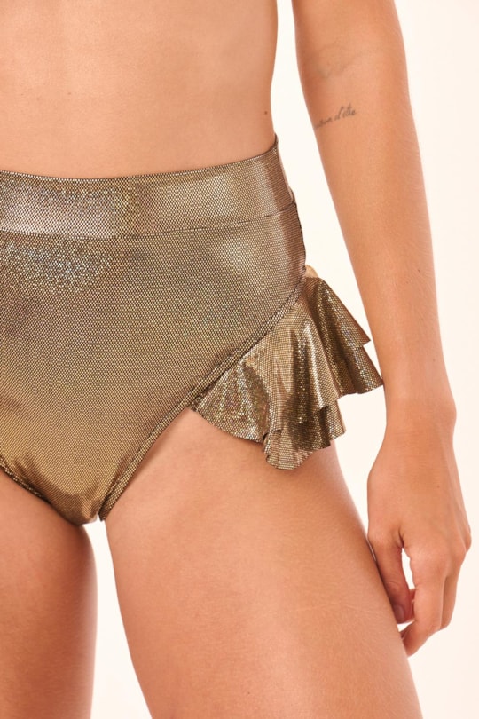 Imagem do produto Tanga Hot Pants Gingado Holografico