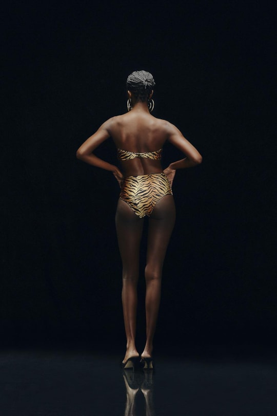 Tanga Hot Pants Livia Estampa Tigra