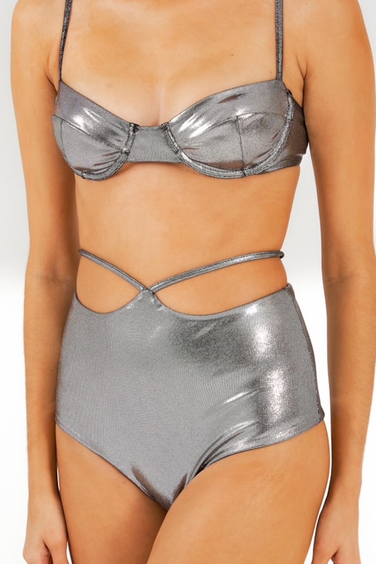 Imagem do produto Tanga Iza Marc Foil Prata